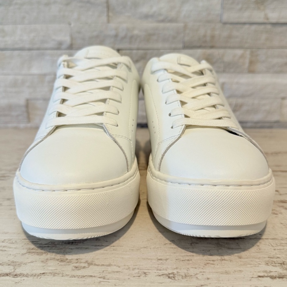 Kurt Geiger Laney Women’s White Leather Platform Sneaker Size 39EU/8-8.5US NEW - Picture 5 of 14